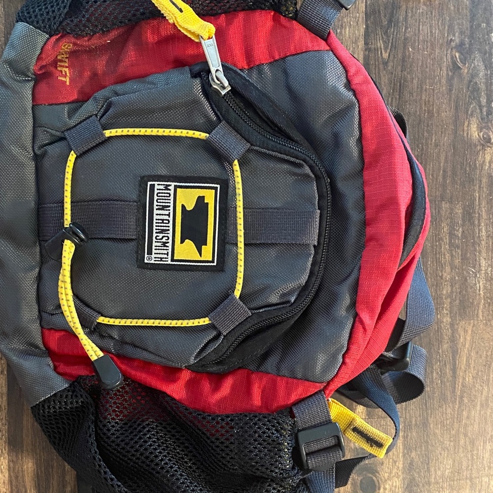 Mountain Smith Red and Gray Men's Backpack